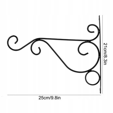МЕТАЛЛИЧЕСКАЯ РУЧКА-ВЕШАЛКА ДЛЯ ЦВЕТОЧНЫХ РАСТЕНИЙ