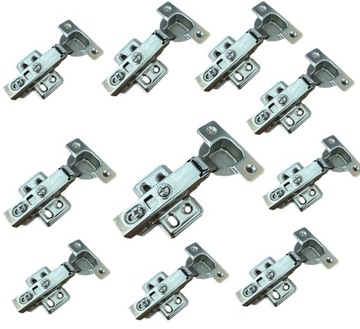 БЕСШУМНАЯ МЕБЕЛЬНАЯ ПЕТЛЯ, ЧЕТЫРЕ ОТВЕРСТИЯ ВНУТРЕННЯЯ