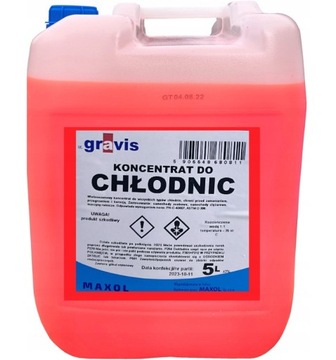 KONCENTRAT PŁYNU DO CHŁODNIC RÓŻOWY 5L