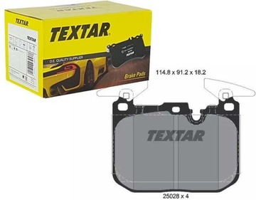 Тормозные колодки TEXTAR 2502801