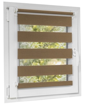 Mini Rolety Dzień Noc rolety wewnętrzne roleta 92x150 PLUS