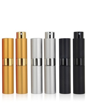 Podróżny Atomizer do Perfum 8ml Butelka Flakonik na Perfumy Przekręcany LUX