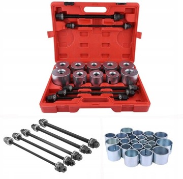 ŚCIĄGACZ TULEI ŁOŻYSK - ADAPTERY DO PRASY 34-90mm MAX 27el.