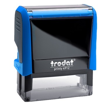 TRODAT 4912 ШТАМП ДЛЯ ДИЗАЙНА КОРПОРАТИВНОГО ЛИЧНОГО ОФИСА 6 СТРОК + ЛАСТИК