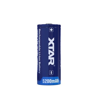 XTAR 26650 520PCM 5200 мАч литий-ионный защищенный аккумулятор 3,7 В 7 А