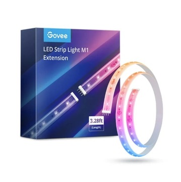 Przedłużacz paska LED TAŚMA GOVEE H100E LED STRIP LIGHT M1 MATTER 1m