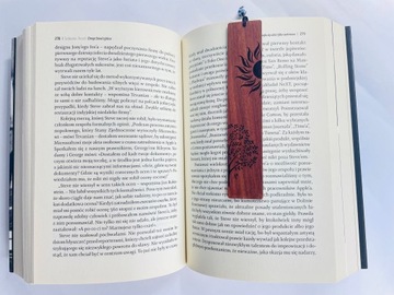 Деревянная закладка Набор из 2 штук в подарок.