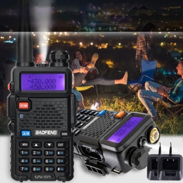 Рация Baofeng RADIOTELEFON BAOFENG UV-5R 8W PMR FM