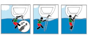 ВЫДВИЖНАЯ СПАСАТЕЛЬНАЯ ЛЕСТНИЦА ДЛЯ ЯХТЫ NUOVA RADE 51558