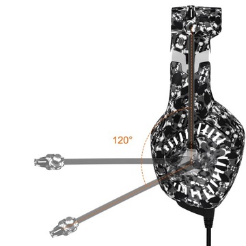 ИГРОВЫЕ НАУШНИКИ С МИКРОФОНОМ ДЛЯ МОРО-ГЕЙМЕРОВ