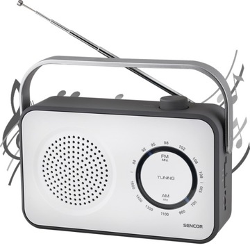 OUTLET Miniradio Sencor SRD2100W biały