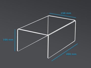 СТЕНД СТЕНД ДИСПЛЕЙ PLEXI LEVEL 20/15/10