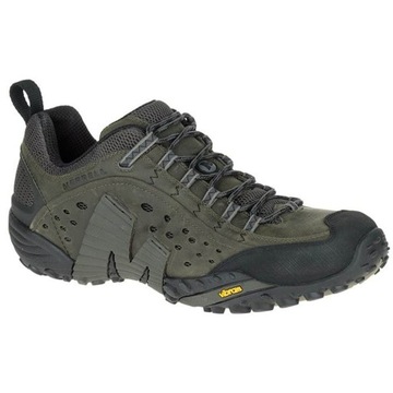 Buty męskie turystyczne trekkingowe Merrell Intercept - Olive/Green 44