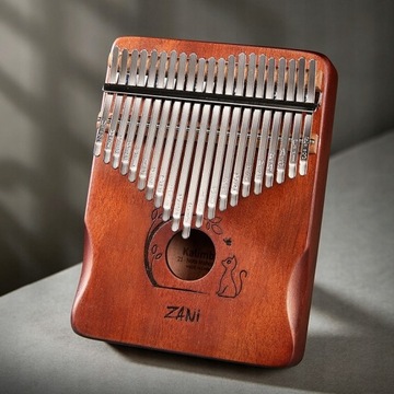 Kalimba 17/21 клавиша Профессиональное пианино с большим пальцем