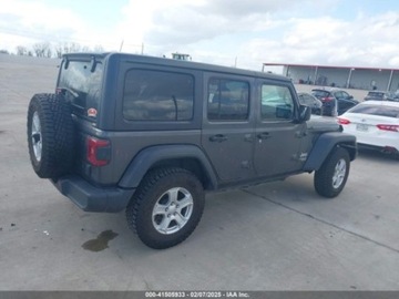Jeep 2020 Jeep Wrangler 2020r., Unlimited Sport S, od ubezpieczalni 3.6 Benzyna 285KM, zdjęcie 6