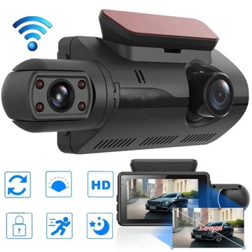 KAMERA SAMOCHODOWA 1080P, KAMERA SAMOCHODOWA SZEROKOKĄTNA Z NOKTOWIZOREM