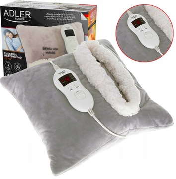 PODUSZKA ELEKTRYCZNA ROZGRZEWAJĄCA ADLER 80W 38x38