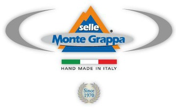 Siodełko rowerowe MONTE GRAPPA VELA UNISEX BRĄZOWE
