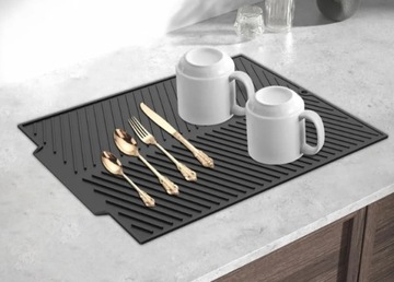 MATA DO SUSZENIA NACZYŃ OCIEKACZ PODKŁADKA BAROWA PODSTAWKA ŻAROODPORNA