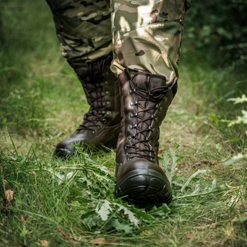 Buty taktyczne wojskowe Protektor Grom - Brązowe 47