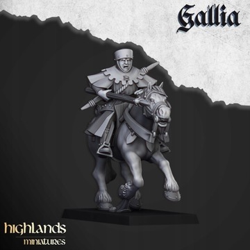 Галлийские конные воины x10 CMD - Highlands Miniatures
