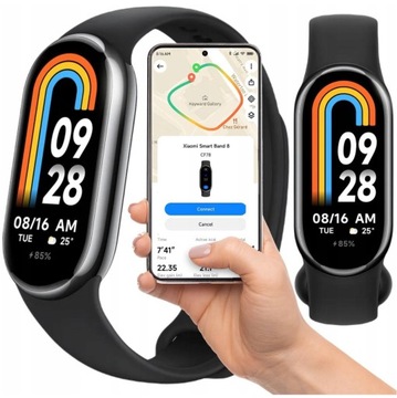 Smartband XIAOMI Mi Band 8 Czarny