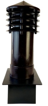 Wywiewka Nasada fi110 wys 350mm podstawa 160x115mm