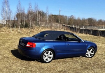 Audi A4 B6 Cabrio 2.5 V6 TDI 163KM 2002 Audi A4 Cabrio SKORA, klimatronik, doinwestowany, ZERO KOROZJI 2.5, zdjęcie 3