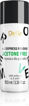 DELIA Zmywacz do paznokci bezacetonowy 100 ml