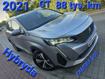 Peugeot 3008 II Plug-In Hybrid Facelifting 1.6 HYBRID 225KM 2021 Peugeot 3008 GT 1.6 88tkm Hybryda Full LED KAMERA, zdjęcie 1