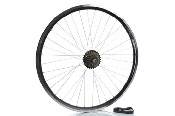 KOŁO ROWEROWE 28 TYŁ+WOLNOBIEG SHIMANO 7 RZ+OPASKA