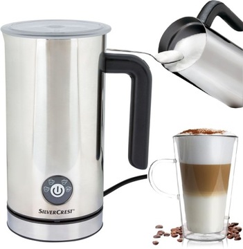 SILVERCREST Вспениватель молока из стали INOX 500W SMA