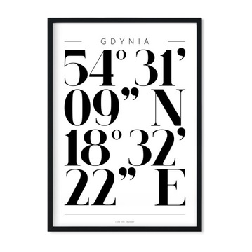 Gdynia | Plakat 50x70 cm