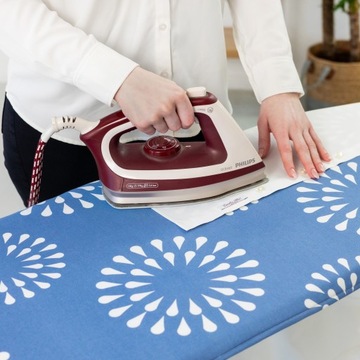 5 warstwowy NIEKAPIĄCY pokrowiec na deskę do prasowania VILEDA do 122x40