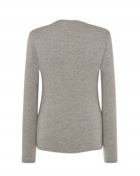 Szara PODKOSZULKA damska Z DŁUGIM RĘKAWEM r. S