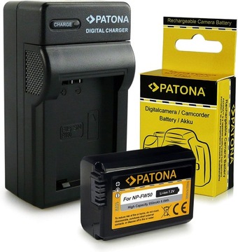 Ładowarka podróżna TRAVEL PATONA NP-Fv70 do Sony WRAZ Z BATERIĄ 1600mah