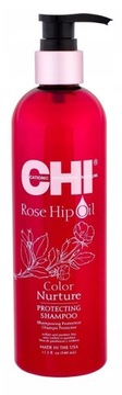 CHI ROSE HIP Szampon do włosów farbowanych 340ml