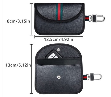 2 кожаных футляра для ключей KOCHMANSKI RFID