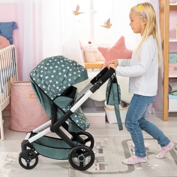 Комбинированная кукольная коляска Bayer Design 17058AA Xeo с
