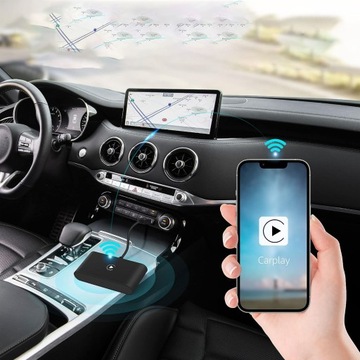 БЕСПРОВОДНОЙ АВТОМОБИЛЬНЫЙ АДАПТЕР CARPLAY IOS USB 0,25 Вт