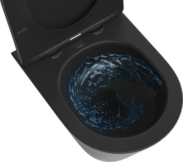 УНИТАЗ MEXEN RICO БЕЗОБЕДНИК ТОРНАДО МЕДЛЕННО ЗАКРЫВАЮЩЕЕСЯ СИДЕНЬЕ ДЮРОПЛАСТ SLIM