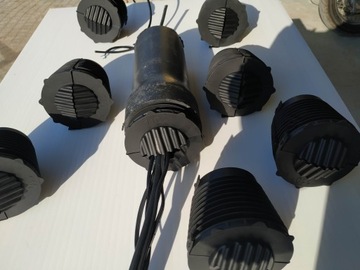 Штифтовый ввод для кабельных колодцев 160мм