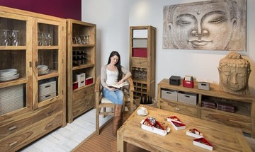 Koszyk na akcesoria Rotho COUNTRY A5 6l biały