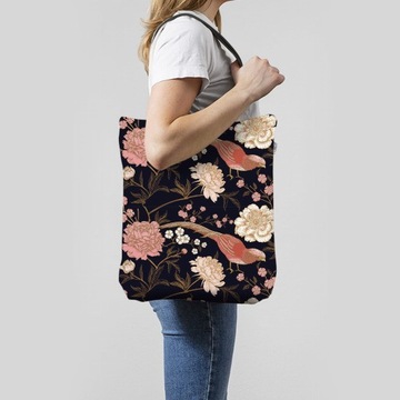 TORBA - Kwiaty i ptaszek