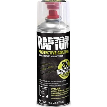 Powłoka ochronna UPOL Raptor 2K czarny Spray konserwacja trwała