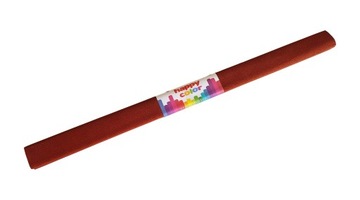 Bibuła marszczona Happy Color brązowa