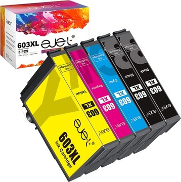 5 TUSZE DO DRUKARKI EPSON 603XL Expression XP-2100