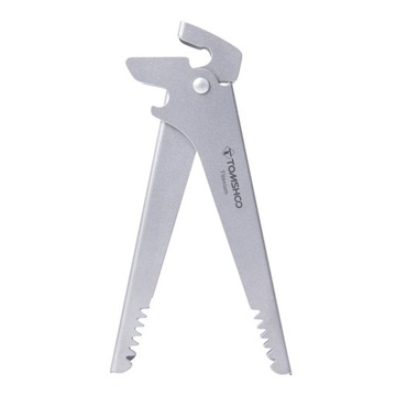 Pure titanium multifunctional ultra-light anti-scalding pot clamp