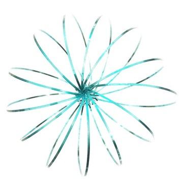 Кольца 3D Spinner Dynamic Arm Motion Flow Lake Blue