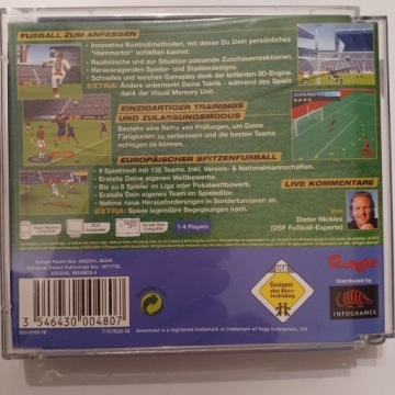 UEFA Striker, Sega Dreamcast, DC